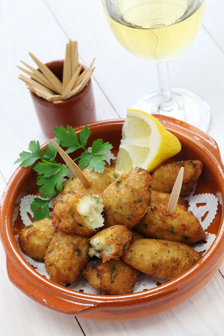 Bolinhos de bacalhau