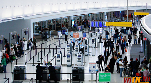 Sân bay JFK lớn nhất ở New York