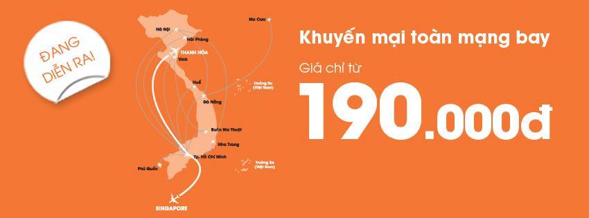 Vé máy bay jetstar khuyến mãi
