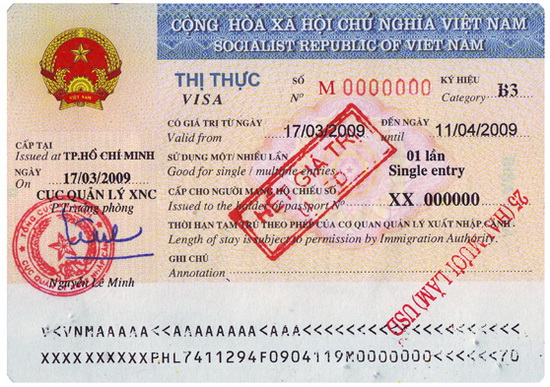 Vietnam Visa On Arrival (VOA)