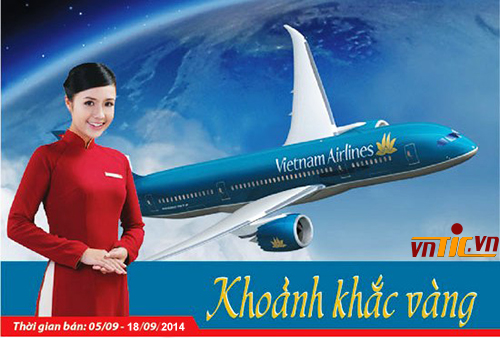 Khoảnh khắc vàng số 13 của Vietnam Airlines