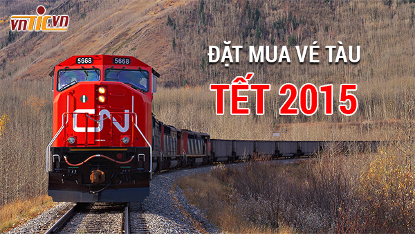 Địa chỉ đại lý đặt mua bán vé tàu tết 2015