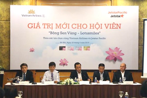 Vietnam Airlines và Jetstar hợp tác Bông Sen Vàng