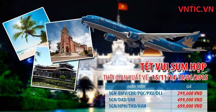 vietnamairlines tet vui sum hop