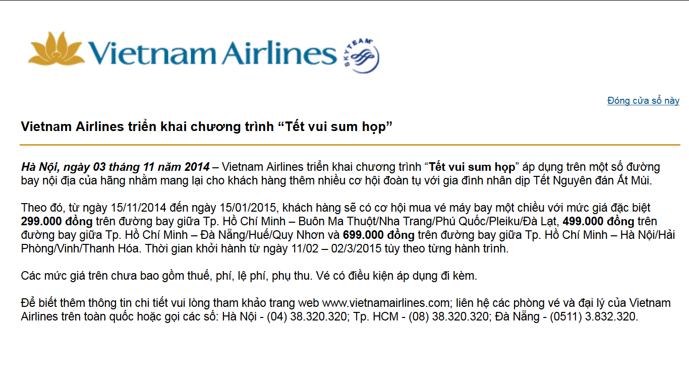 vietnamairlines